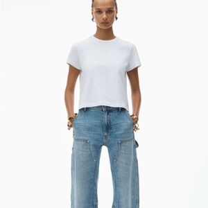 Alexander Wang White Short Sleeve Tee